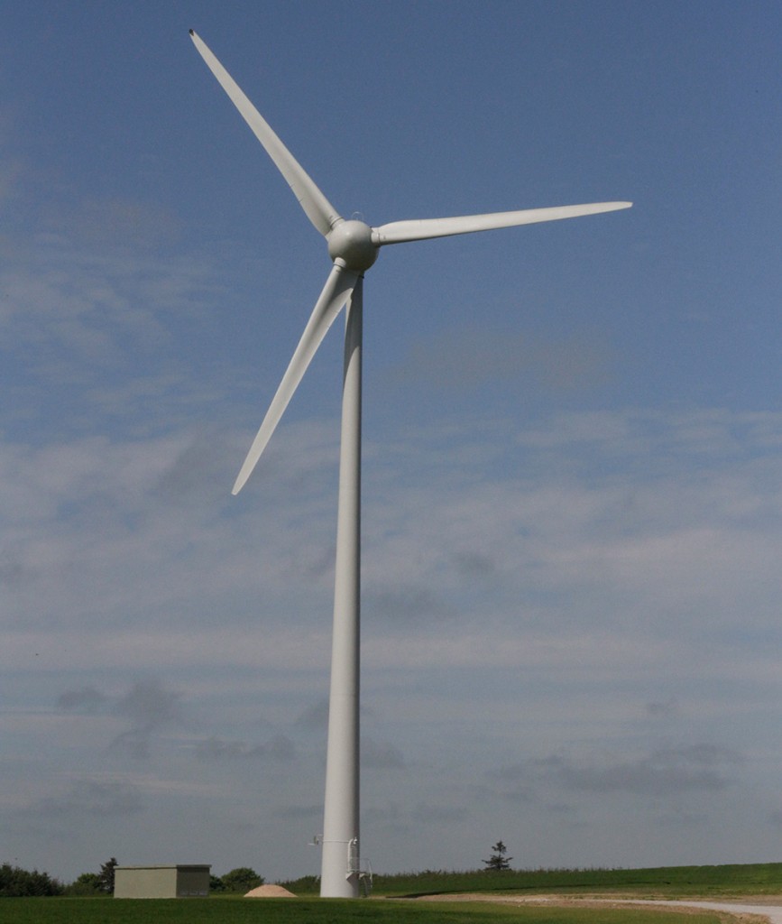 Photograph of Auchtygills wind turbine