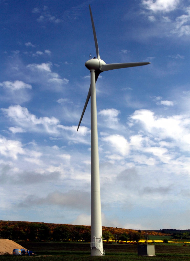 Photo of Clayfords wind turbine
